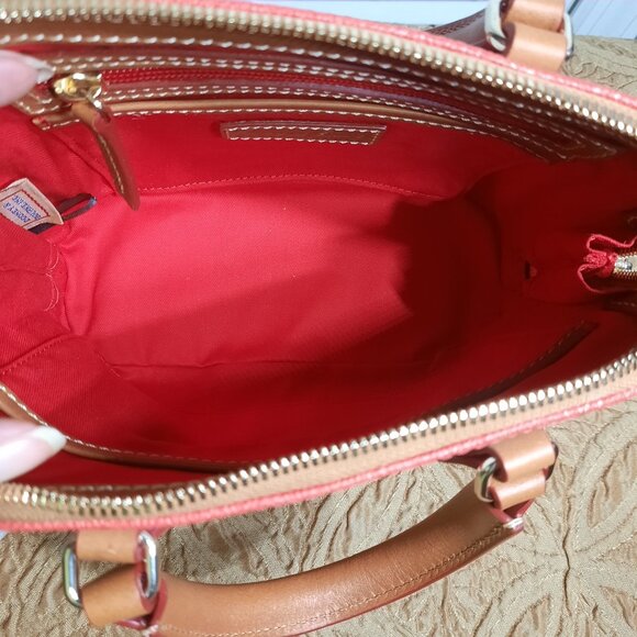 Dooney & Bourke Bitsy Bag NWT Dooney Bourke Red and White Striped Bitsy Bag - Picture 6 of 14